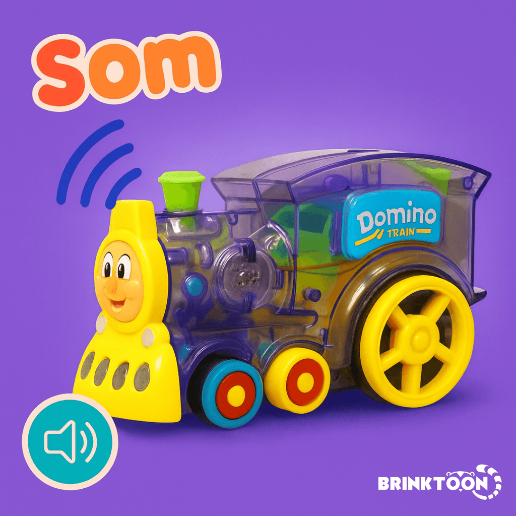 Trem Dominó Educativo - Brinktoon™