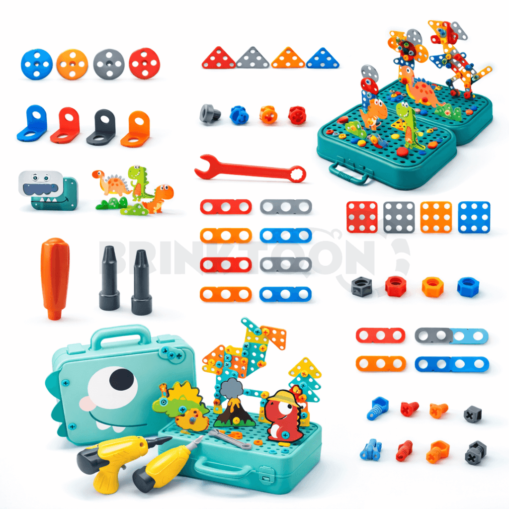Kit Caixa de Ferramentas Educativa Brinktoon™
