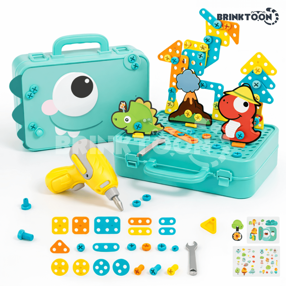 Kit Caixa de Ferramentas Educativa Brinktoon™