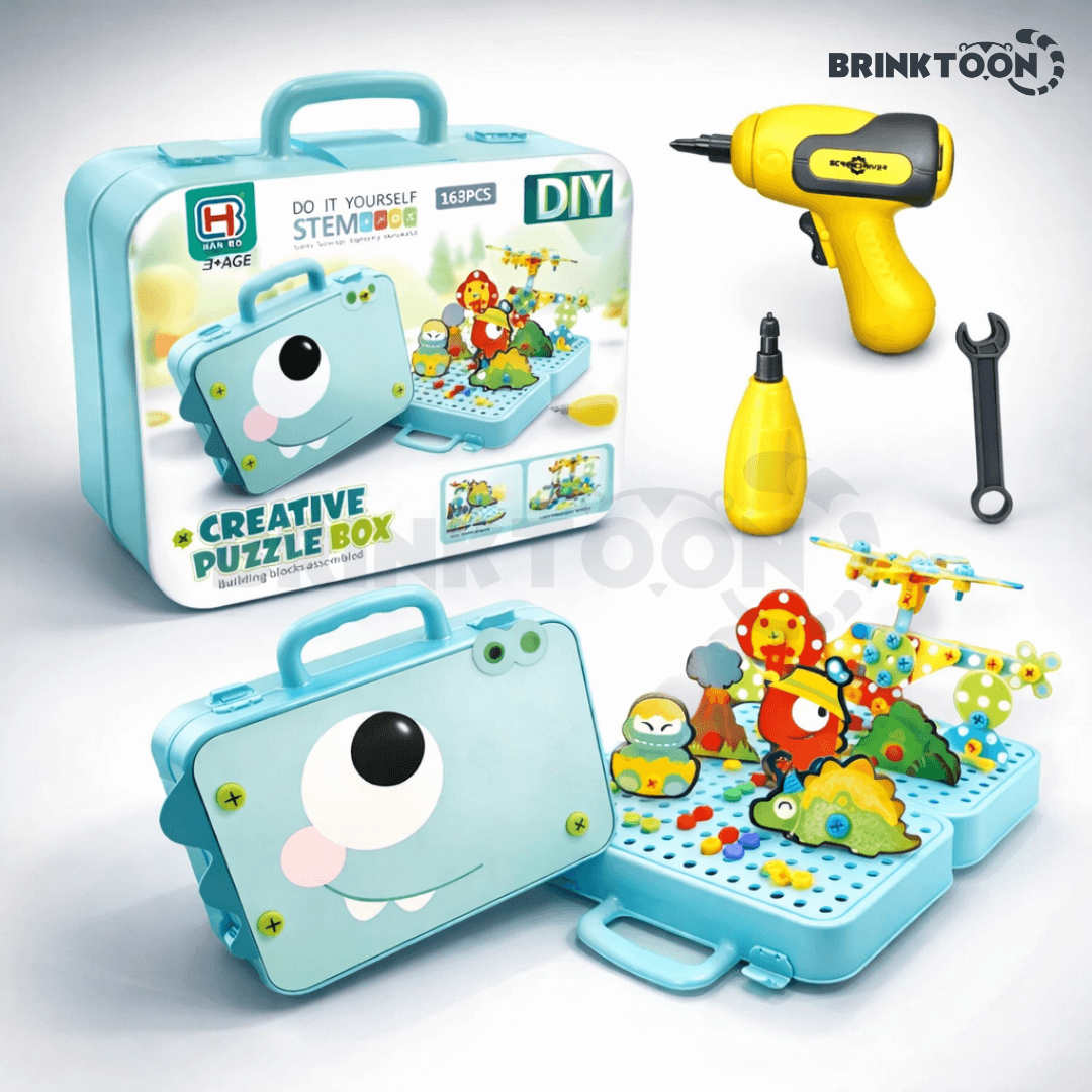 Kit Caixa de Ferramentas Educativa Brinktoon™