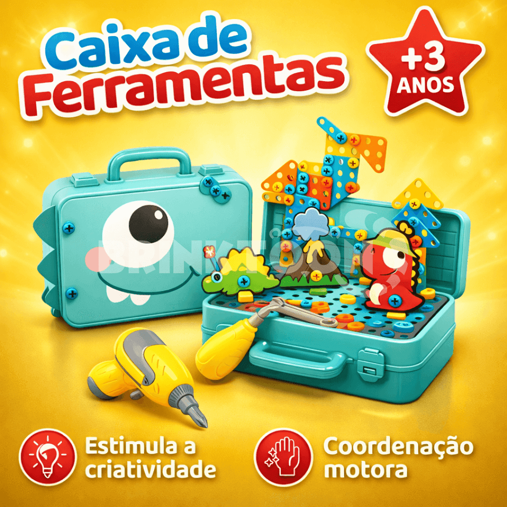 Kit Caixa de Ferramentas Educativa Brinktoon™
