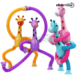 Kit 4 Girafinhas Flexíveis e Divertidas - Brinktoon™