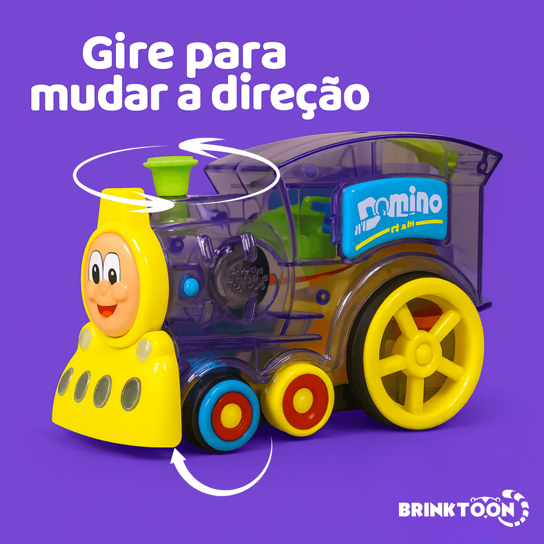 Trem Dominó Educativo - Brinktoon™