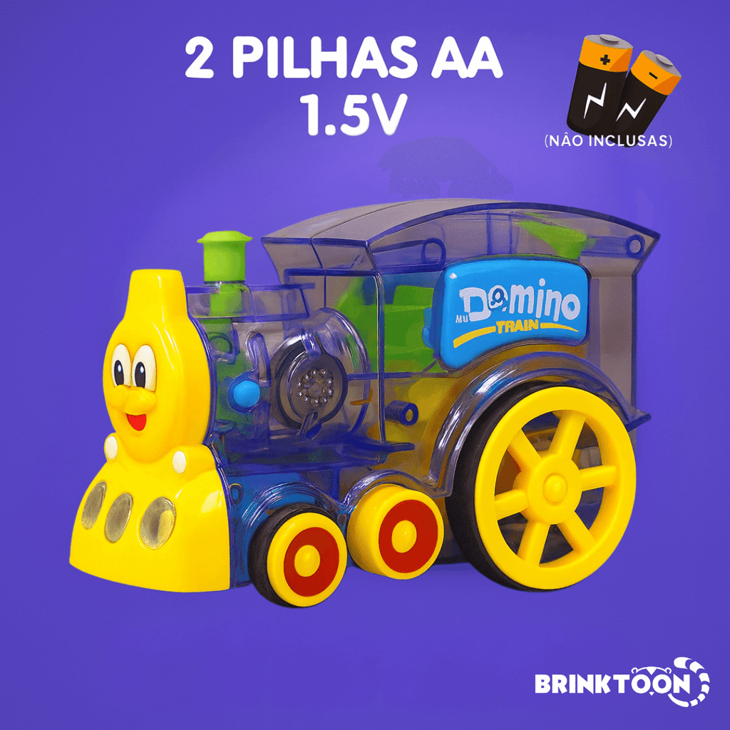 Trem Dominó Educativo - Brinktoon™