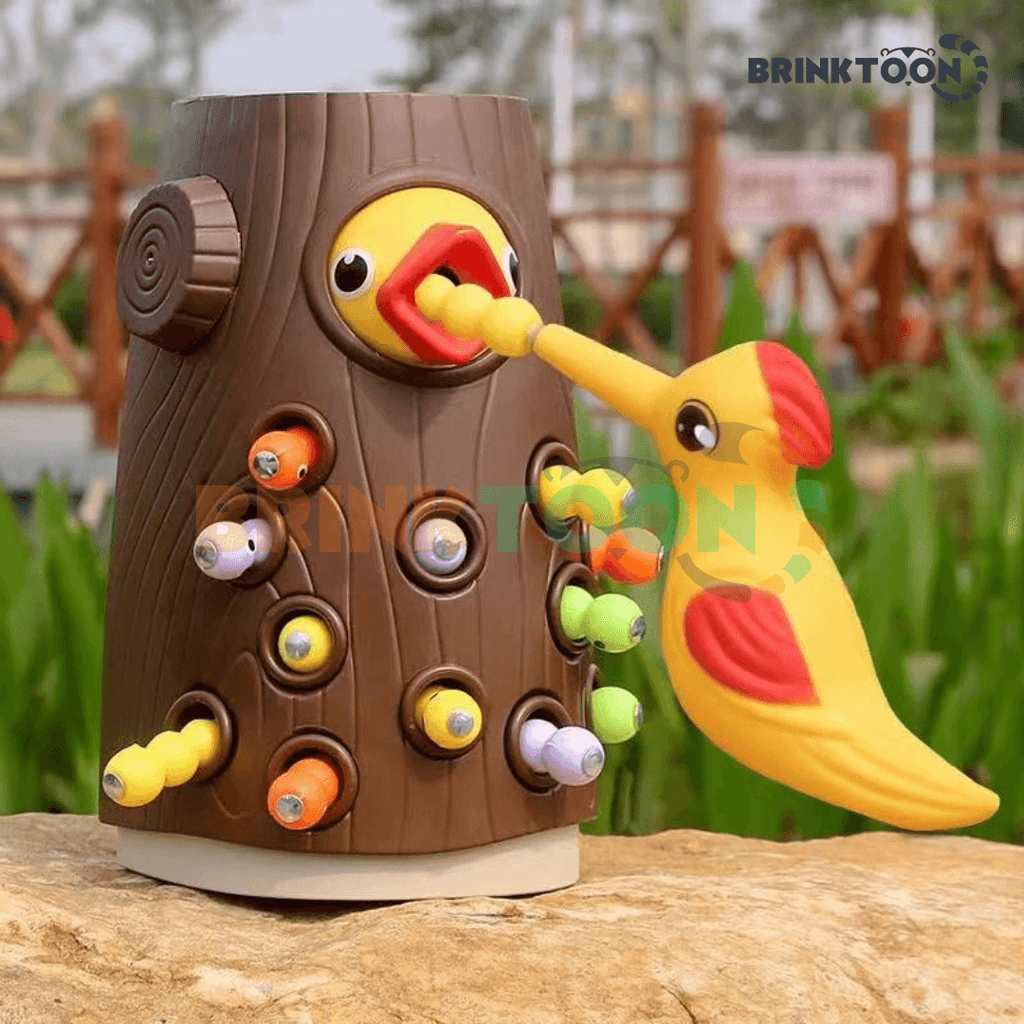 Pega Minhocas Educativo - Brinktoon™