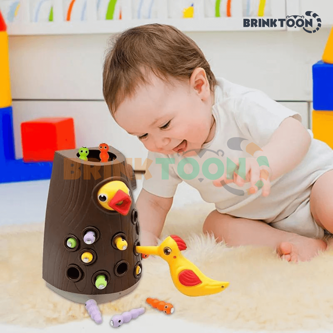 Pega Minhocas Educativo - Brinktoon™