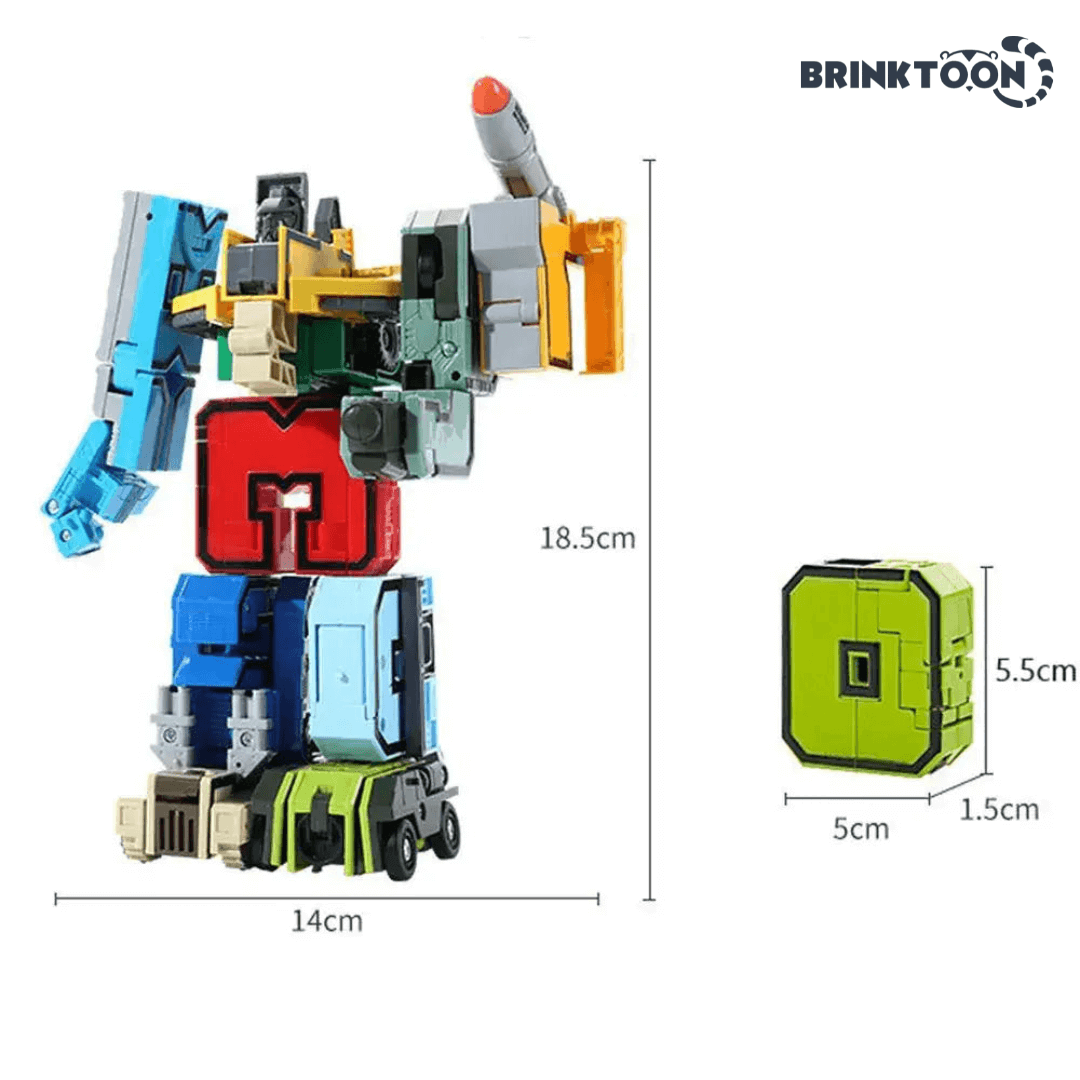 NumberBots - Super Kit 10 em 1: Aprendizado Divertido com Números e Robôs!