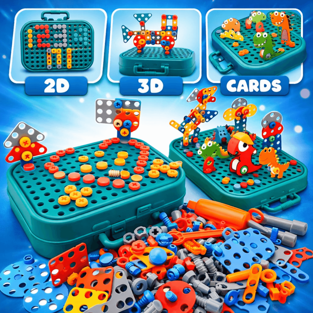 Kit Caixa de Ferramentas Educativa Brinktoon™