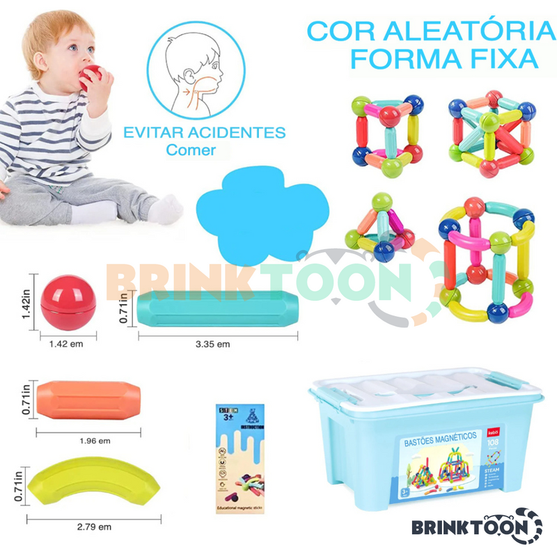 Montessori Magnetix - Brinktoon™