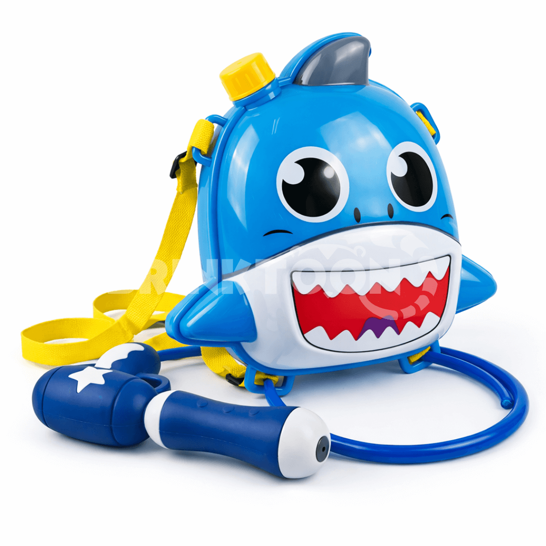 AquaBlast Brinktoon™ - Mochila com Lançador de Água Infantil