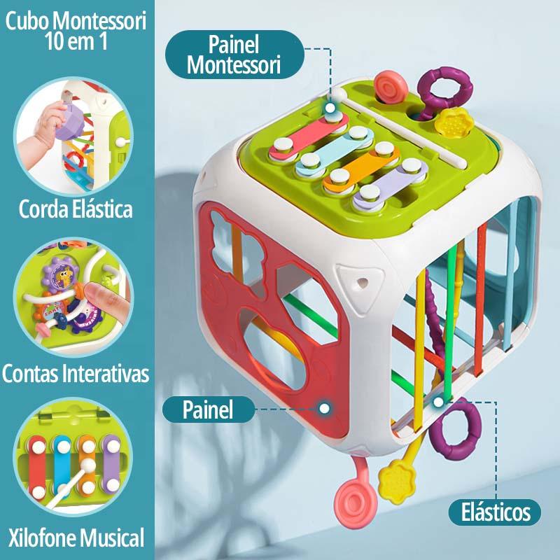 Cubo Educativo 10 em 1 - Brinktoon™