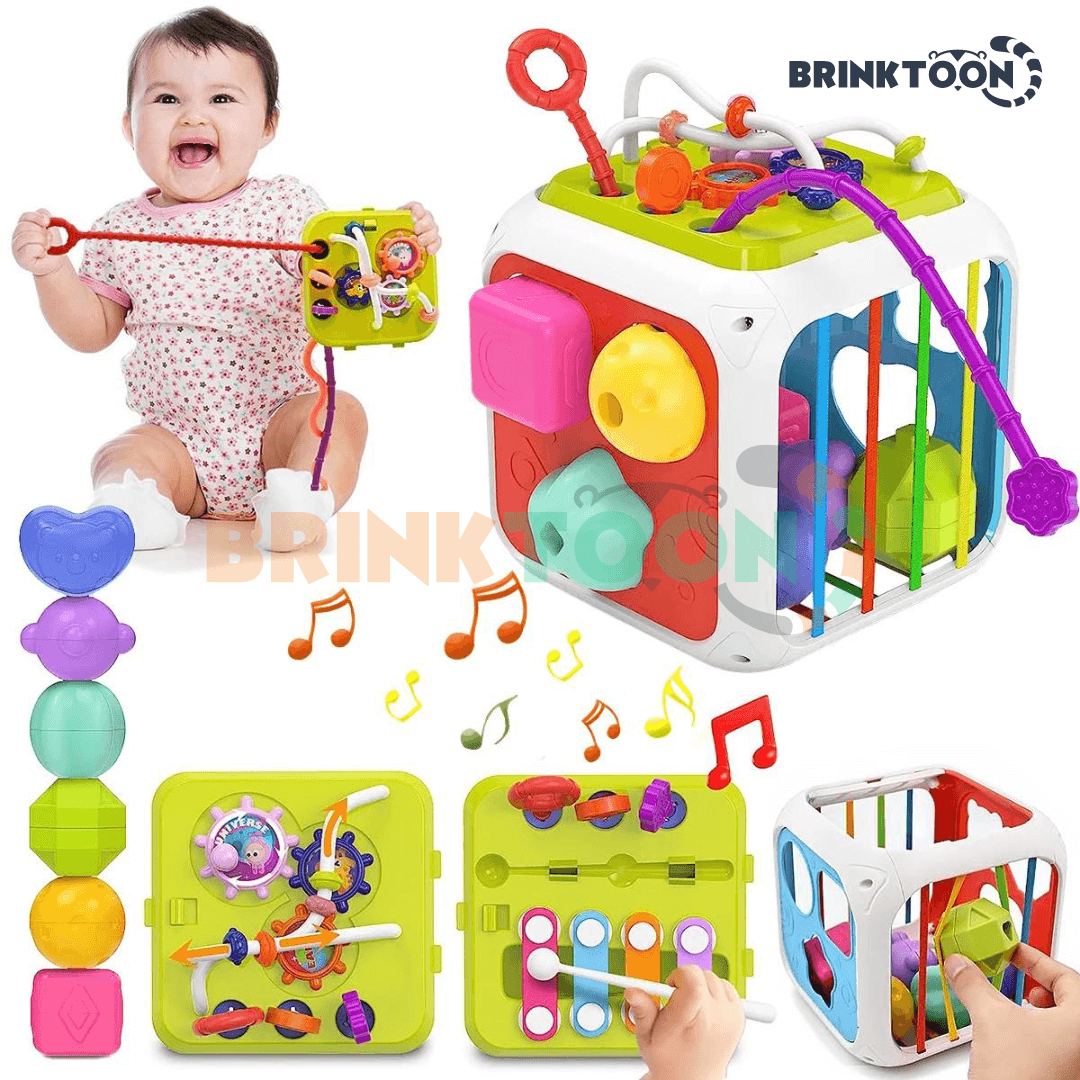 Cubo Educativo 10 em 1 - Brinktoon™