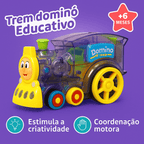 Trem Dominó Educativo - Brinktoon™