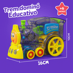Trem Dominó Educativo - Brinktoon™