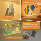 Quadro Mágico Brinktoon™ - Desenhe. Brilhe. Imagine. ✨
