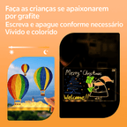 Quadro Mágico Brinktoon™ - Desenhe. Brilhe. Imagine. ✨