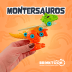 MonterSauros Brinktoon™ - Super Combo 4 em 1 + Brinde Exclusivo!