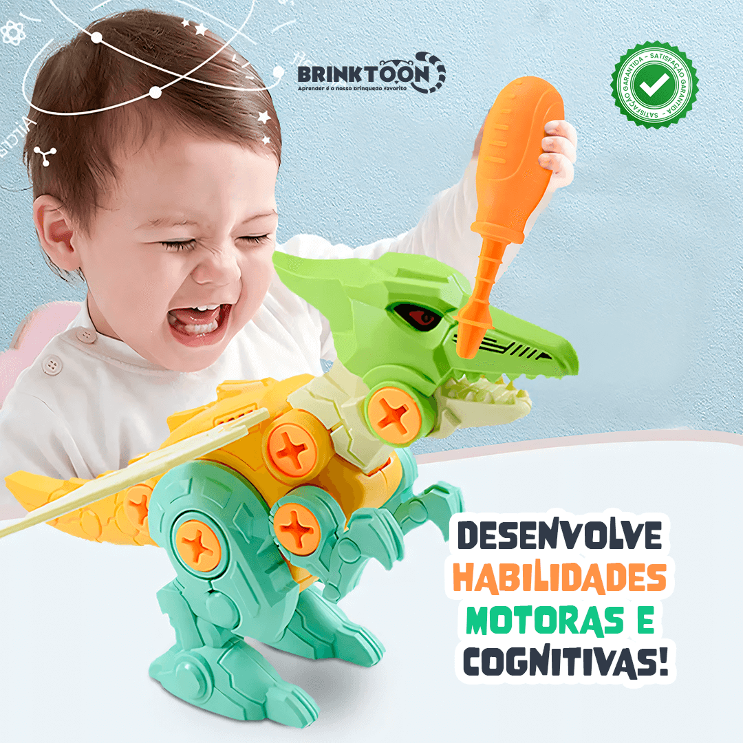 MonterSauros Brinktoon™ - Super Combo 4 em 1 + Brinde Exclusivo!