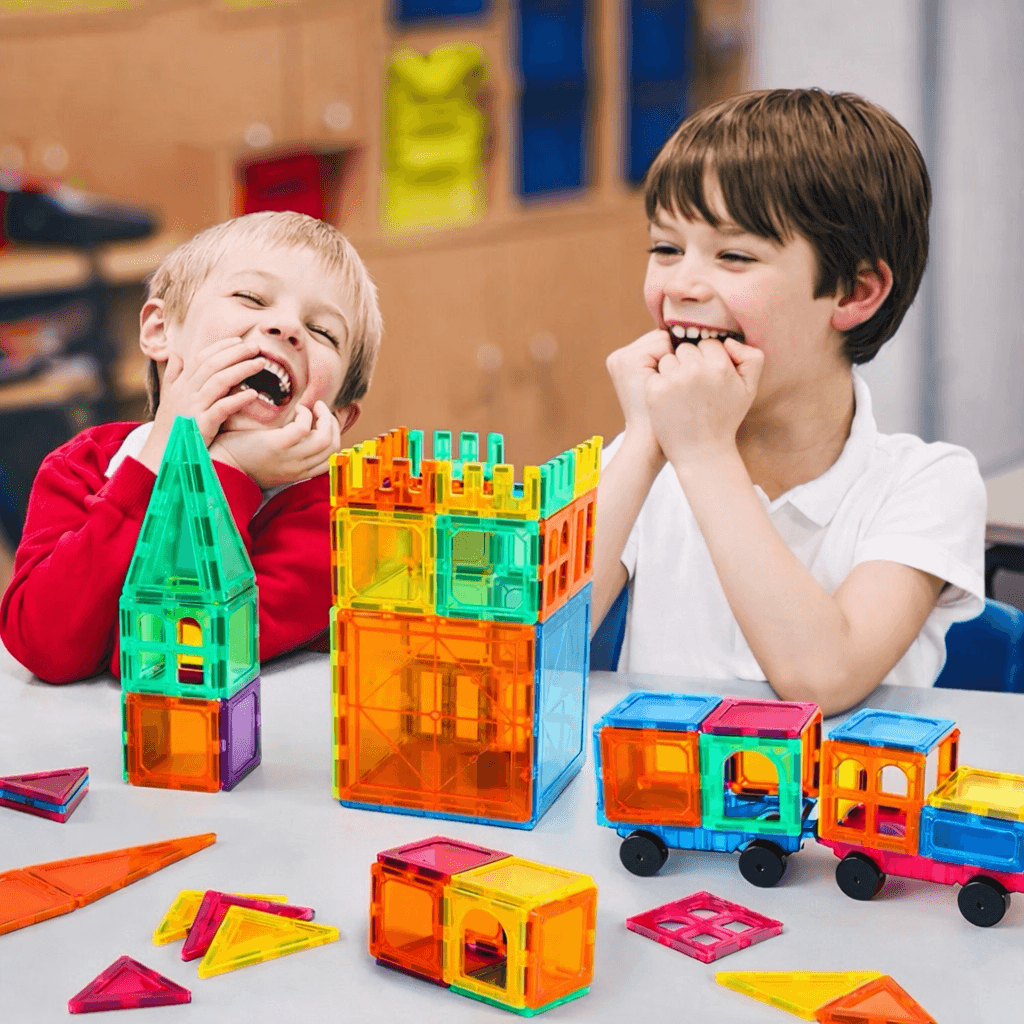 Blocos Magnéticos 3D Brinktoon™