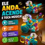 Dinobô Interativo Brinktoon™ – Aperte o Botão e Veja a Criança Largar as Telas para Brincar 🦖
