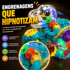 Dinobô Interativo Brinktoon™ – Aperte o Botão e Veja a Criança Largar as Telas para Brincar 🦖