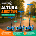 FlashRide Brinktoon™ - O Patinete de 3 Rodas com Rodas de LED