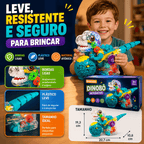 Dinobô Interativo Brinktoon™ – Aperte o Botão e Veja a Criança Largar as Telas para Brincar 🦖