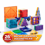 Blocos Magnéticos 3D Brinktoon™